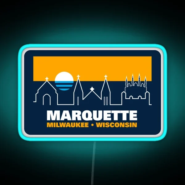 Marquette And MKE RGB Neon Sign