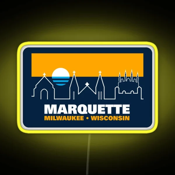 Marquette And MKE RGB Neon Sign