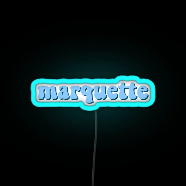 Marquette RGB Neon Sign