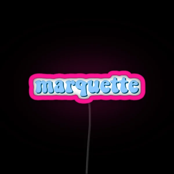 Marquette RGB Neon Sign