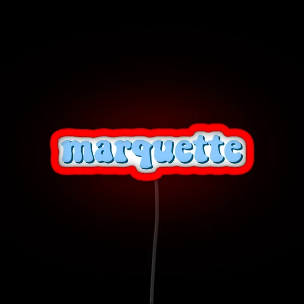 Marquette RGB Neon Sign