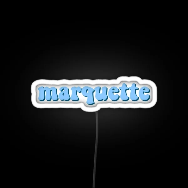 Marquette RGB Neon Sign