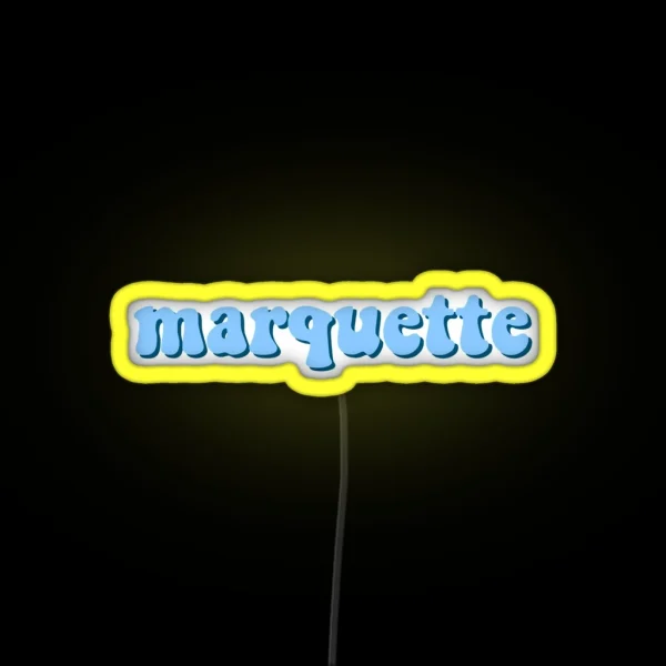 Marquette RGB Neon Sign