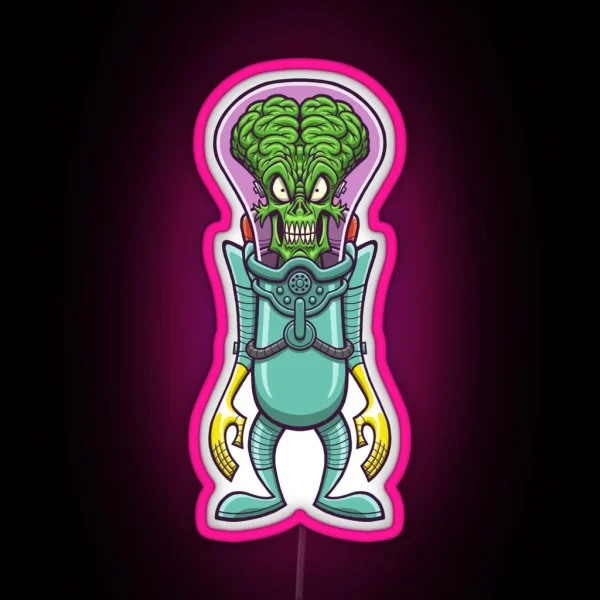 MARS ARMY RGB Neon Sign