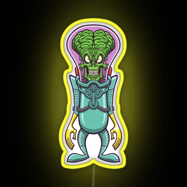 MARS ARMY RGB Neon Sign