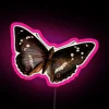 Vibrant RGB LED Canvas Sign with Unique Mars Purple Emperor Design