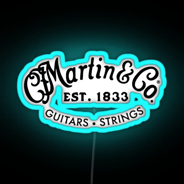 Martin Guitars RGB Neon Sign