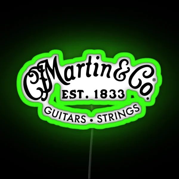 Martin Guitars RGB Neon Sign