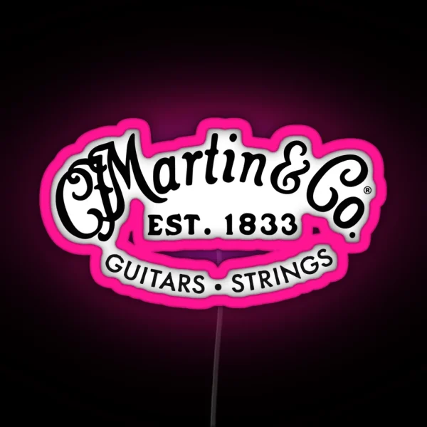 Martin Guitars RGB Neon Sign