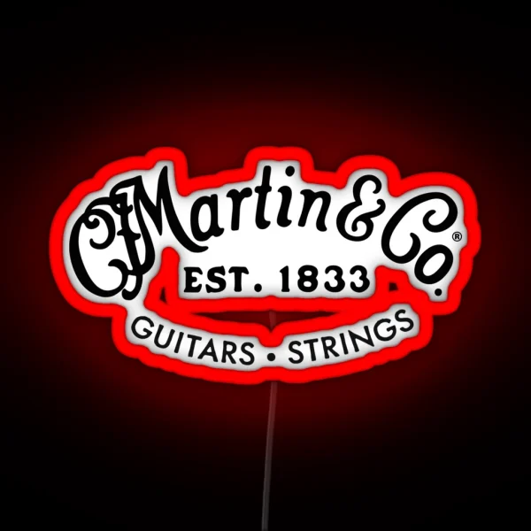 Martin Guitars RGB Neon Sign