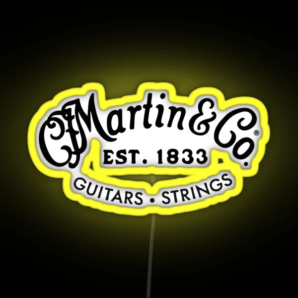Martin Guitars RGB Neon Sign