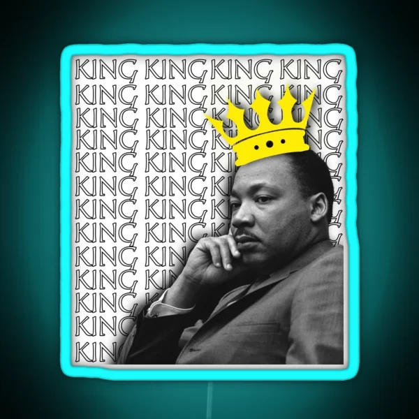 Martin Luther King Leds RGB Neon Sign