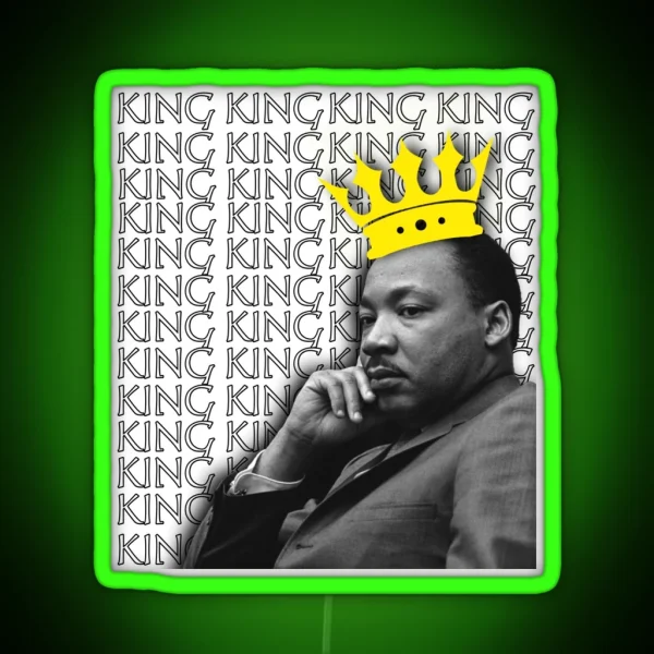 Martin Luther King Leds RGB Neon Sign