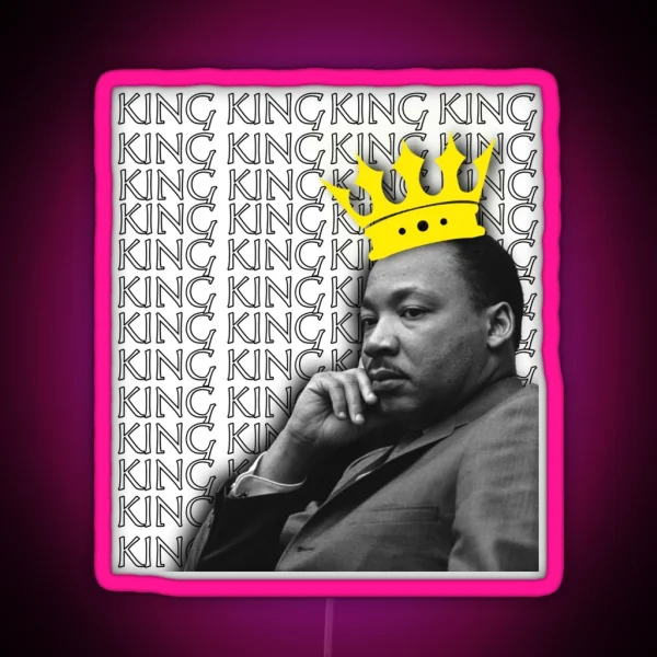 Martin Luther King Leds RGB Neon Sign
