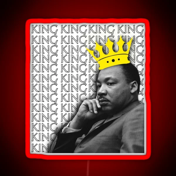 Martin Luther King Leds RGB Neon Sign