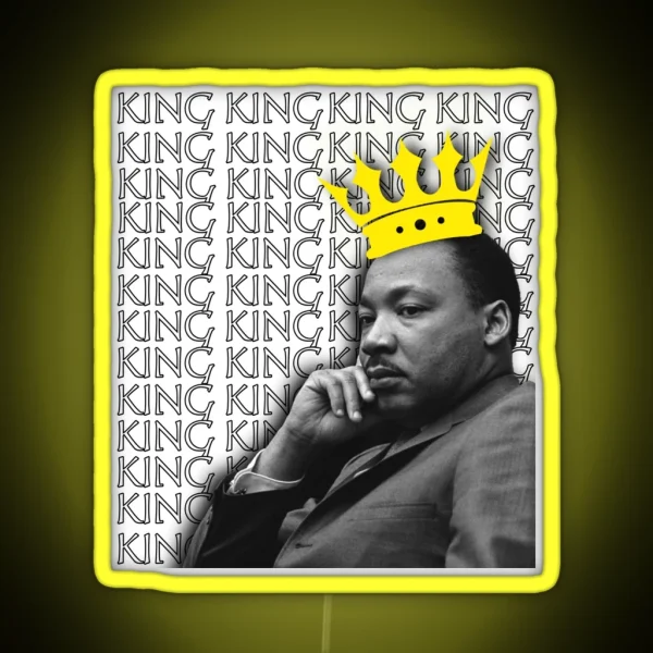 Martin Luther King Leds RGB Neon Sign