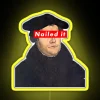 Martin Luther Nailed it Quote LED Neon Sign RGB Display