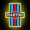 RGB LED Bar Sign with Martini Livery Neon Lighting Kit