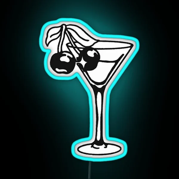 Martini RGB Neon Sign
