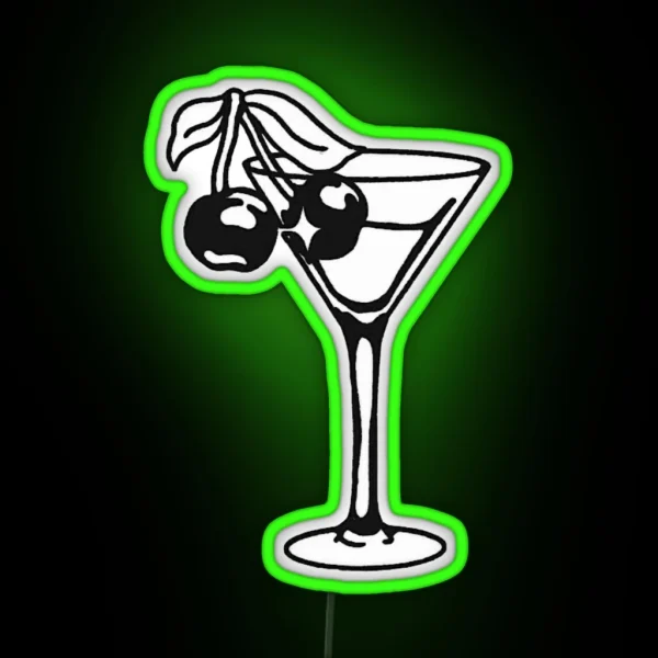 Martini RGB Neon Sign