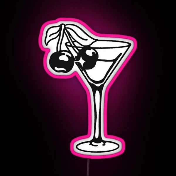 Martini RGB Neon Sign