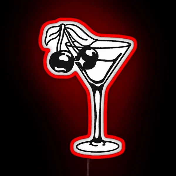 Martini RGB Neon Sign