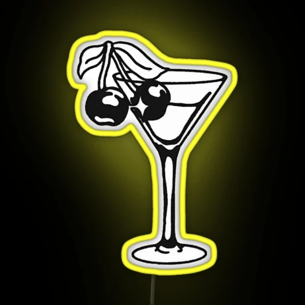 Martini RGB Neon Sign