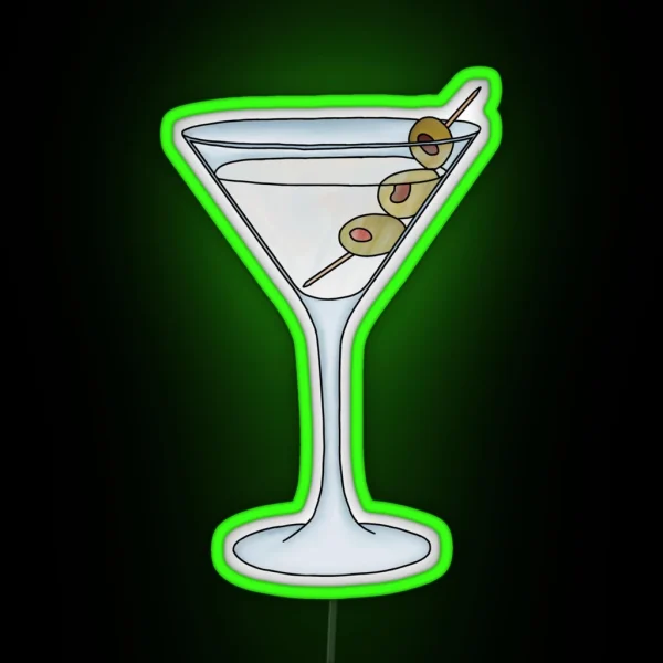 Martini RGB Neon Sign