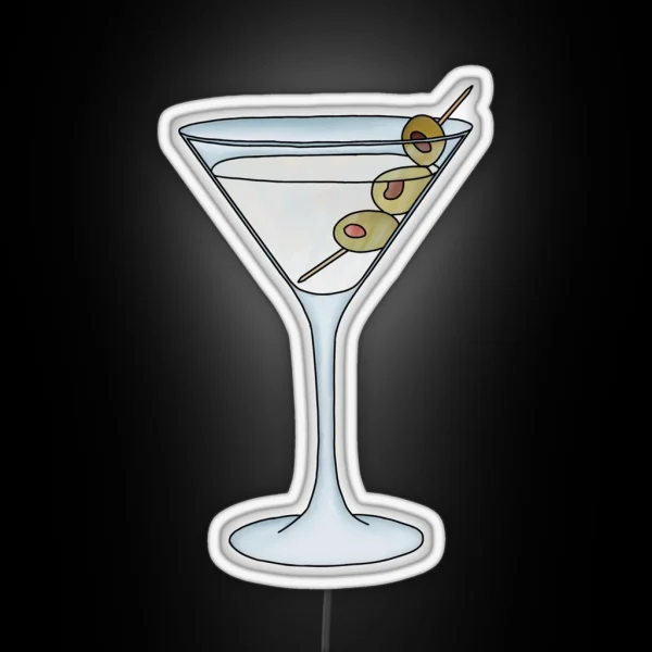 Martini RGB Neon Sign