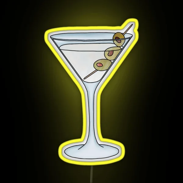 Martini RGB Neon Sign