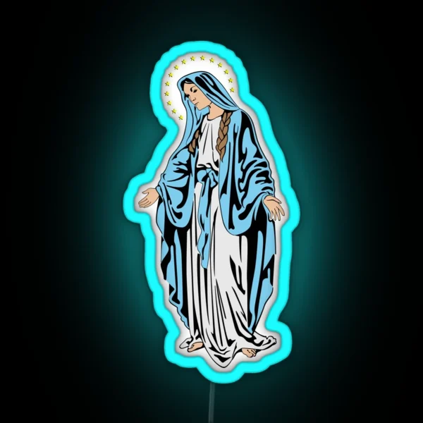 Mary RGB Neon Sign