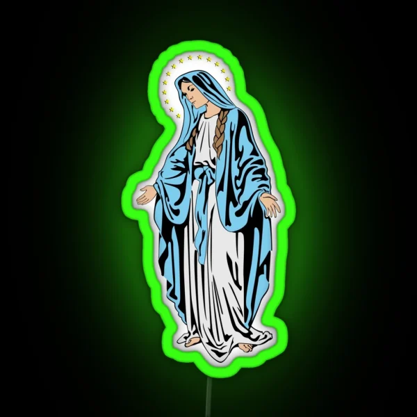 Mary RGB Neon Sign