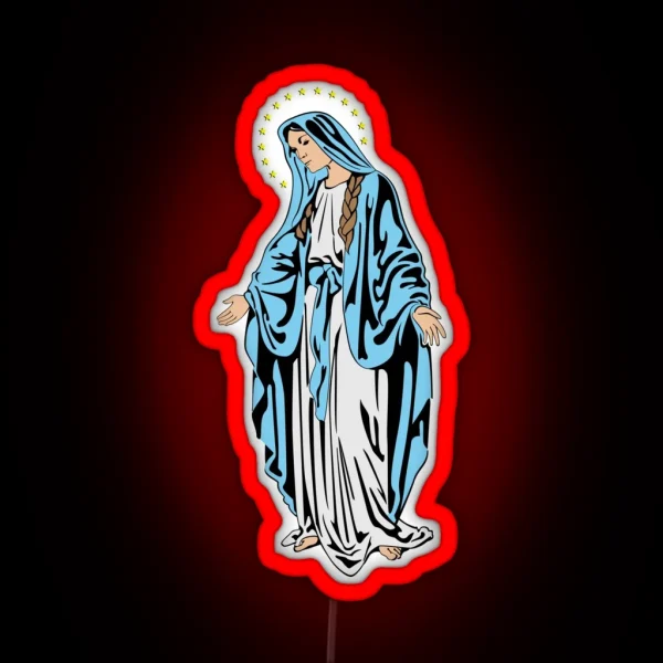 Mary RGB Neon Sign