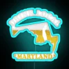 Neon Maryland Beer Map Sign for Local Craft Brew Lovers Decor
