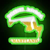 Maryland beer map souvenir neon sign for local brew enthusiast gifts