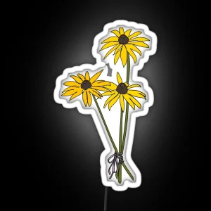 Maryland Black Eyed Susan RGB Neon Sign