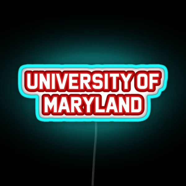 Maryland RGB Neon Sign