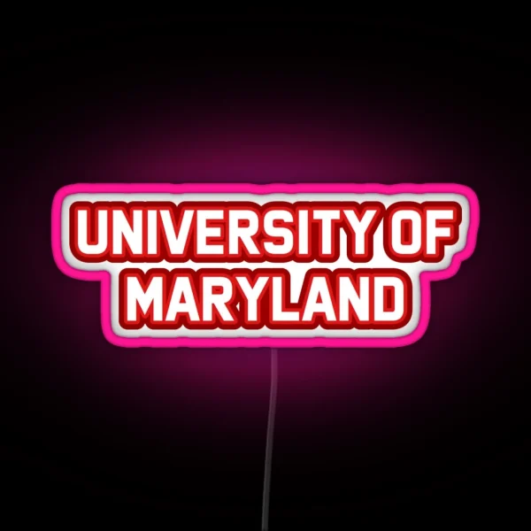 Maryland RGB Neon Sign