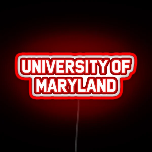 Maryland RGB Neon Sign