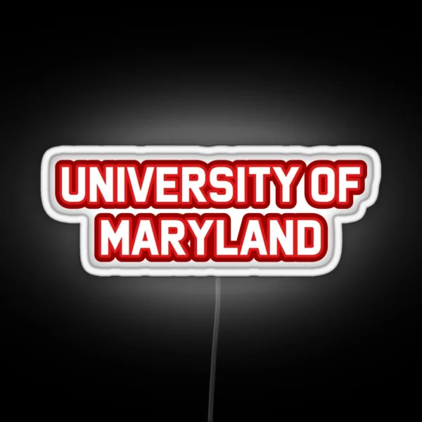 Maryland RGB Neon Sign