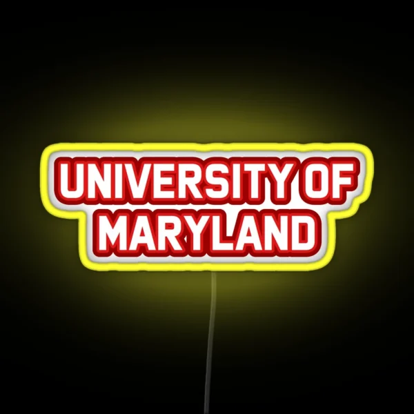 Maryland RGB Neon Sign