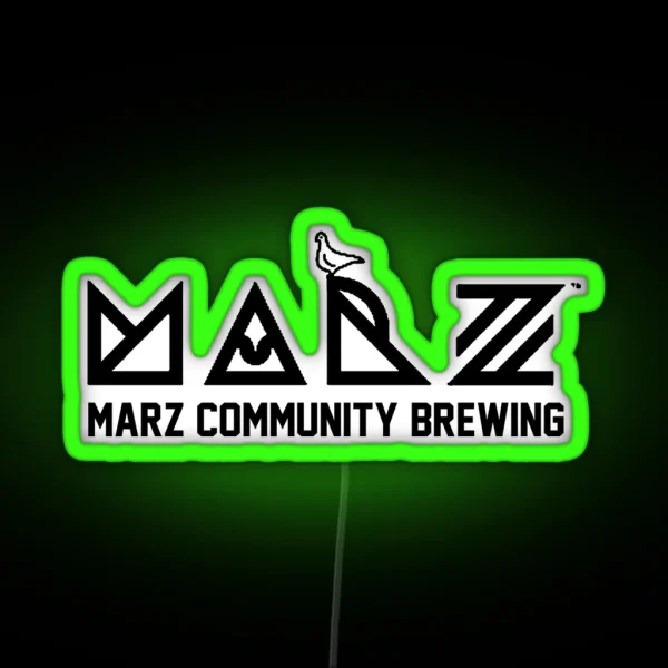 Marz Community Brewing RGB Neon Sign