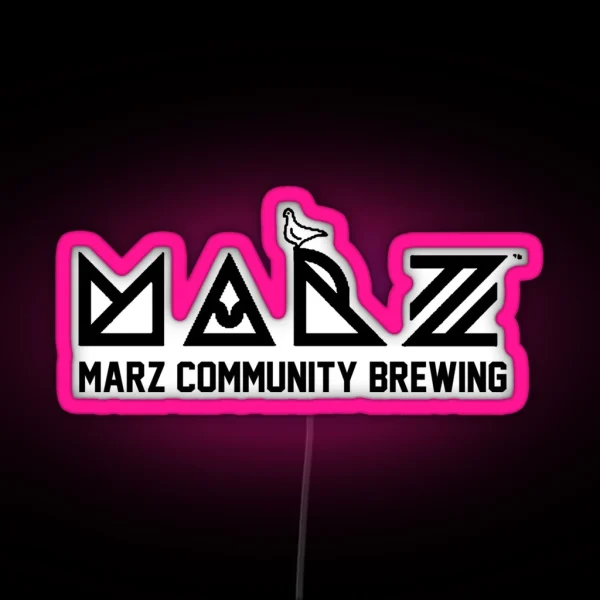 Marz Community Brewing RGB Neon Sign