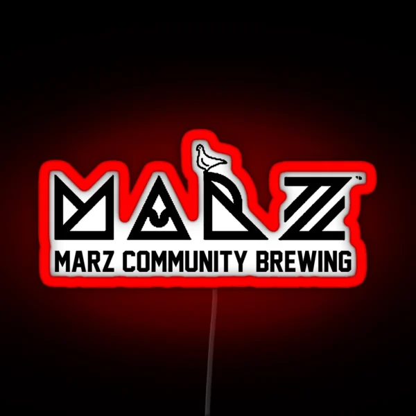 Marz Community Brewing RGB Neon Sign