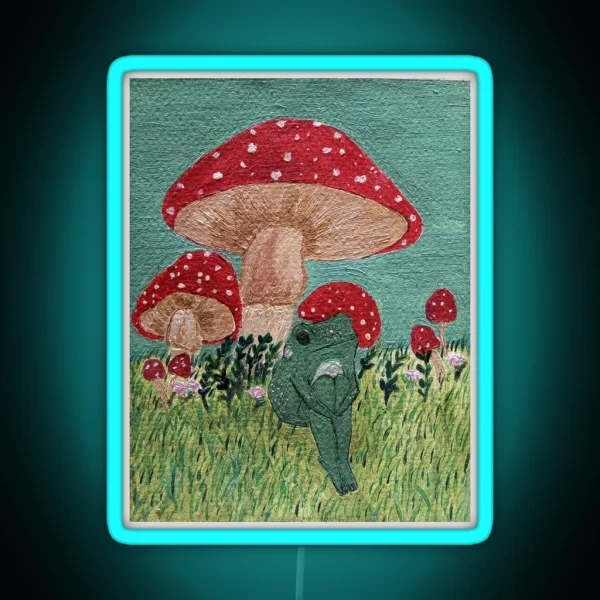 Mashroom RGB Neon Sign