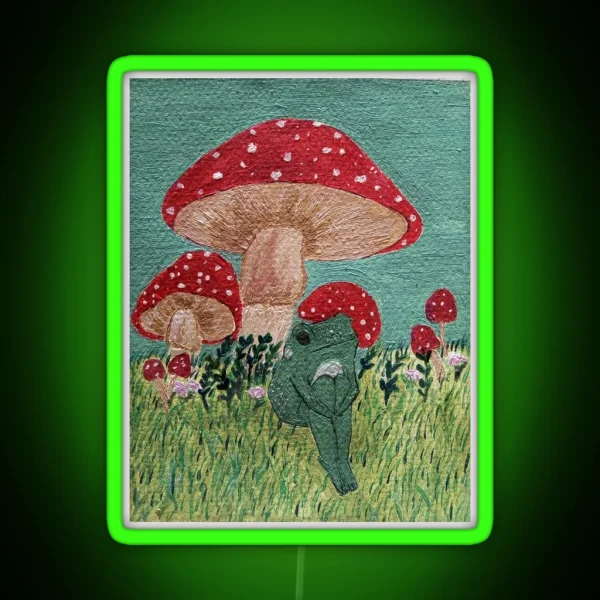 Mashroom RGB Neon Sign