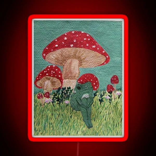 Mashroom RGB Neon Sign