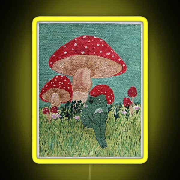 Mashroom RGB Neon Sign