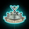 Vibrant Master of Worlds Neon Wall Sign Decoration Ideas Online