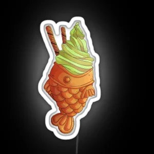 Matcha Taiyaki RGB Neon Sign